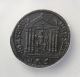 Maxentius 307 - 312 Ad Ae Follis Icg Au - 53 Hexastyle Temple Aquileia Coin Coins: Ancient photo 2