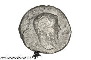 Scarce Roman Silver Denarius Pertinax Consecratio,  Eagle Stanting On Globe photo
