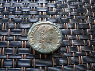 Julian Ii Apostat 361 - 363 Ad Follis Battle Horse Man Ancient Roman Coin photo