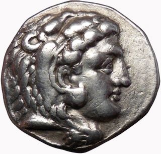 Alexander Iii The Great 323bc Tetradrachm Silver Greek Coin Philip Iii I28714 photo