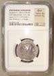 255/4 Bc Ptolemaic,  Ptolemy Ii Ancient Greek Silver Tetradrachm Ngc Ch.  F 4/3 Coins: Ancient photo 2