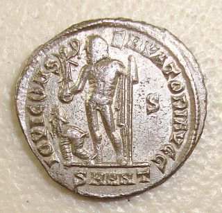 308 - 324 Ad Licinius I,  Jupiter Reverse Ancient Roman Silvered Follis Choice Au photo