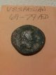 Vespasian,  Roman Emperor 69 - 79ad,  Builder Of The Colosseum Coins: Ancient photo 2