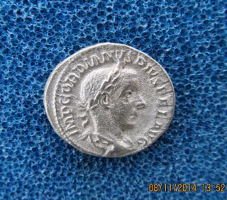 Roman Empire Gordian Iii,  29 July 238 - 25 February 244 A.  D.  Denar Silver photo