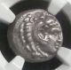 Alexander The Great.  Silver Ar Drachm.  Sardes,  Lifetime Issue.  Ngc Xf Coins: Ancient photo 2