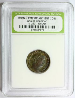 Slabbed Roman Empire Ancient Coin C.  250 - 375 A.  D.  Choice A070 photo