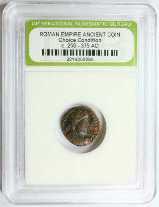Slabbed Roman Empire Ancient Coin C.  250 - 375 A.  D.  Choice A055 photo
