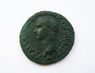 Caligula (37 - 41ad) Ae As photo