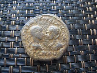 Provincial Roman Coin Of Gordian Iii & Tranquillina Of Mesembria Thrace. photo