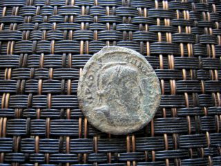 Follis Constantine The Great 307 - 337 Ad Silvered Ancient Roman Coin photo