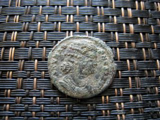 Helena Mother Of Constantine I The Great 327 - 328 Ad Follis Ancient Roman Coin photo