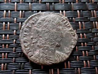 Roman Empire - Constantius Ii 337 - 361 Ad Follis Ancient Roman Coin photo