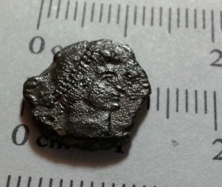 Ancient Roman Bronze Coin Ae4 13 Mm - Vot/xx/mvlt/xxx Within Wreath photo