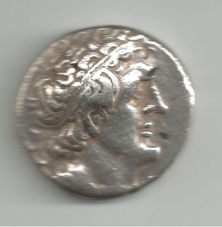 Ptolemy Ii Silver Tetradrachm Ancient Greek Coin photo