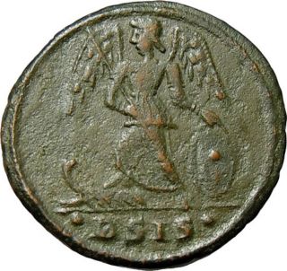 Constantine I The Great Ae3 Commemorative Constantinopolis 330 - 330ad.  Roman Coin photo