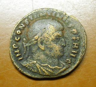 Ancient Rome - Constantine I Ae 3 - Victory Reverse - 307 - 337 A.  D. photo