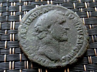 Bronze Dupondius Antoninus Pius 138 - 161 Ad Rome Ancient Roman Coin photo