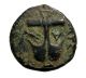 Unique Bronze Apollonia Pontica With Contermarc 4 - 3c.  B.  C.  4.  97g/18mm M - 430 Coins: Ancient photo 1