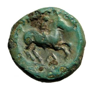 Philipp Ii Greece Bronze Coin 3 - 2c.  B.  C 6.  08g/18mm M - 433 photo