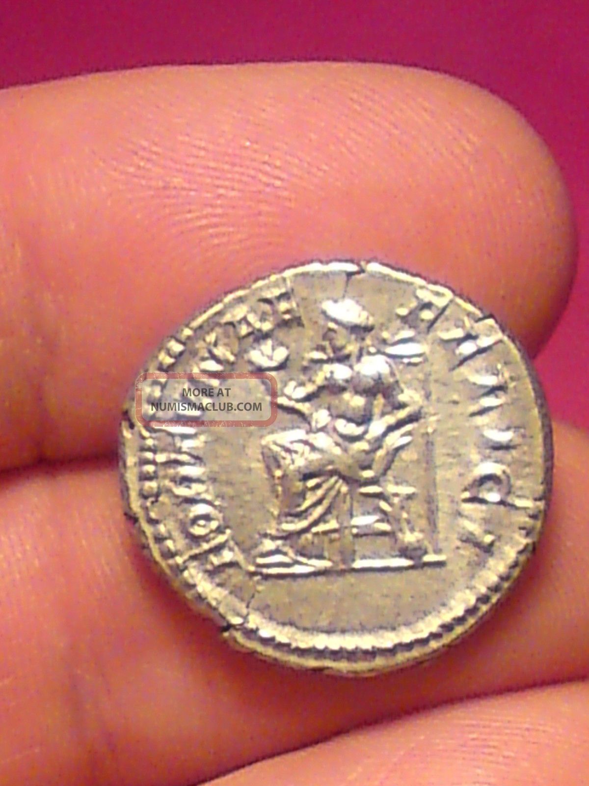 Roman Coin Of Julia Domna - Silver Denarius