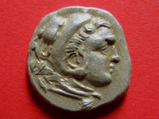 Rare Ancient Greek Silver Drachm Of Alexander Iii The Great Kalatia photo