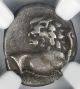 Ancient Greek Thracian Chersonesus Silver Ar Hemidrachm Ngc Vf Lion & Incuse Coins: Ancient photo 2