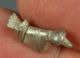 Stunning Dove,  Bird,  Silver,  Amulet,  Charm,  Roman Imperial,  1.  - 2.  Century A.  D. Coins: Ancient photo 1