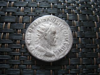 Silver Antoninianus Of Trajan Decius 249 - 251 Ad Ancient Roman Coin photo