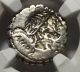 Roman Republic L.  Memmius Galeria Silver Brockage Denarius (106 Bc) - Ngc Xf 5/3 Coins: Ancient photo 2