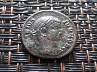 Licinius Ii 321 - 324 Ad Follis Ae3 Vot In Wreath Siscia Ancient Roman Coin photo