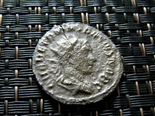 Silver Or Billon Antoninianus Trebonianus Gallus 251 - 253 Ad Ancient Roman Coin photo