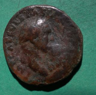 Tater Roman Imperial Ae As Coin Of Vespasian Fides Militvm photo