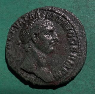 Tater Roman Imperial Ae As Coin Of Trajan Victory photo