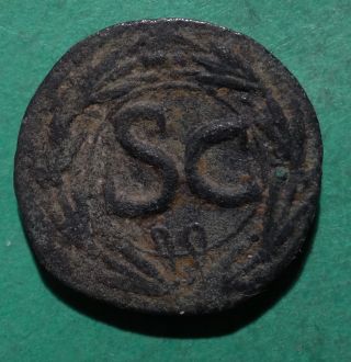 Tater Roman Provincial Ae22 Of Nero Syria Antioch Sc photo