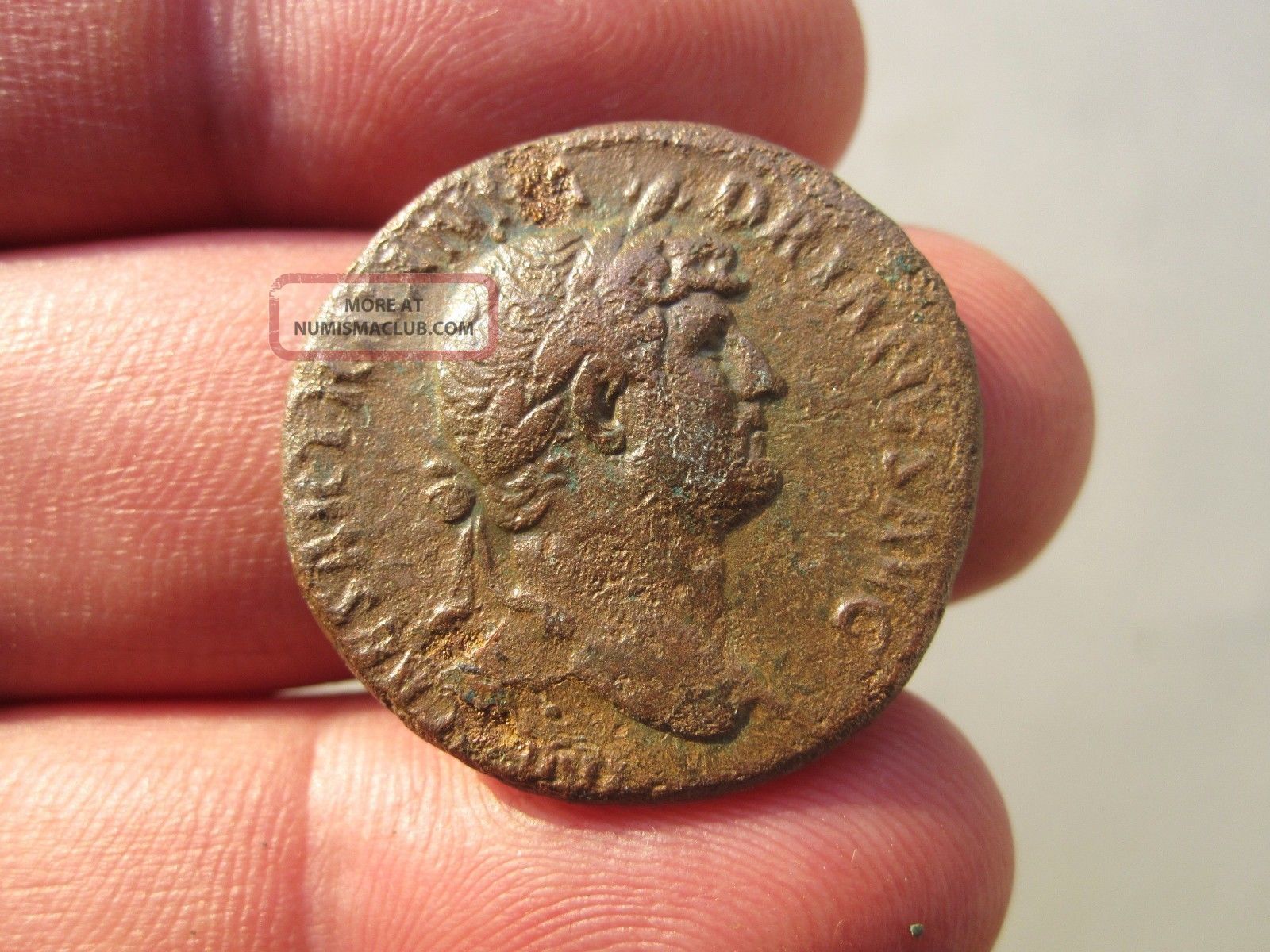 Hadrian As, 134 - 138 Ad, Fortuna Cos Iii Sc, Roman ...
