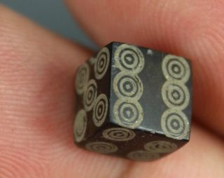 Dice,  Black Stone,  Game,  Play,  Gamble,  Fortune,  Roman Imperial,  1.  - 4.  Century Ad photo
