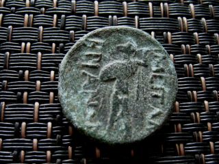 Thrace,  Mesembria 200 - 100 Bc Bronze Coin Drachm Ancient Greek Coin photo