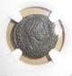 Ngc Vf Roman Empire Crispus 316 - 326 Ad,  Ae3 Bi Nummus,  Caesar,  Ticinum In Wreath Coins: Ancient photo 2