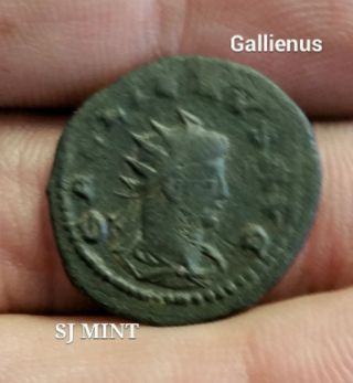 Gallienus Augustus - Roman Imperial 253 - 268 Ad,  Scarce photo