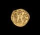 Byzantine Gold Solidus Coin Of Emperor Constans Ii & Constantine Iv - 662 Ad Coins: Ancient photo 1