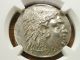 Thrace,  Odessus.  125 - 70 Bc Alexander The Great Ar Tetradrachm Ch Au Ngc - 5/5 Coins: Ancient photo 1