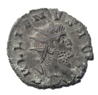 Gallienus Billon Antoninianus 264 - 265 Ad Rome Ancient Roman Coin Oriens photo