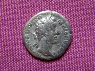 Commodus,  Rome,  Ar Denarius,  180 - 181 Ad,  Annona (vf) - Ric 14 photo