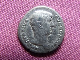Hadrian,  Rome,  Ar Denarius,  134 - 138 Ad,  Salus (ef) Ric 267 photo