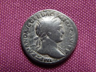 Trajan,  Rome,  Ar Denarius,  108 Ad,  Vesta (ef) - Ric 108 photo