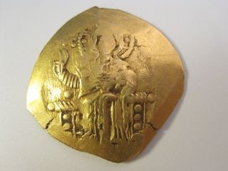 Byzantine Ancient Gold Coin photo