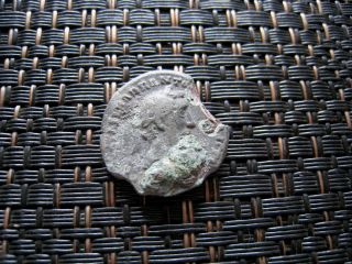 Billon Denarius Of Antoninus Pius 138 - 161 Ad Ancient Roman Coin photo