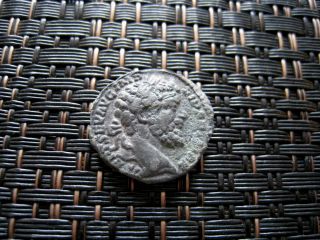 Billon Denarius Of Septimius Severus 193 - 211 Ad Ancient Roman Coin photo