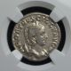 Roman Empire,  Herennia Etruscilla (ad249 - 253),  Ar Double Denarius,  Ngc Au Coins: Ancient photo 1