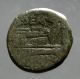 Roman Republic Bronze As Of Sempronius Pitio_laureate Janus & Prow Of Galley Coins: Ancient photo 1